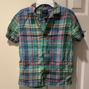 Polo by Ralph Lauren boy’s Colorful Plaid Shirt
